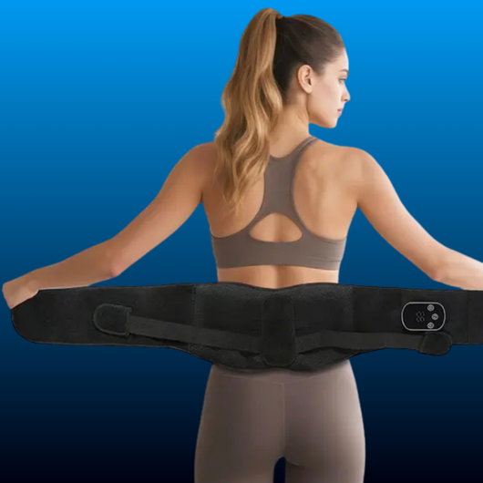 Cordless & Rechargeable Portable Electric Back Massager Waist Massager