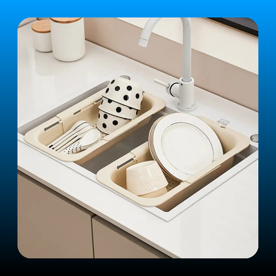 Collapsible Kitchen Drain Basket