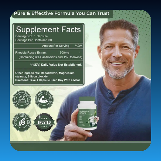 Rhodiola Rosea Extract Capsules