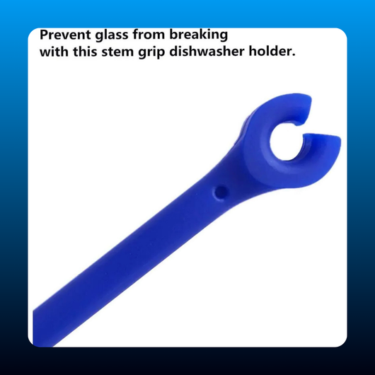Flexible Dishwasher Stemware Holder