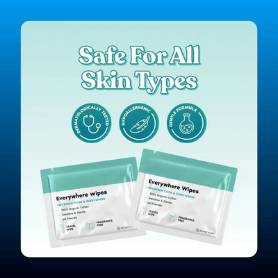 Body and Intimate Area Cleansing Wipes