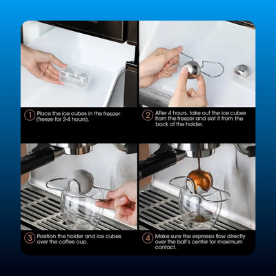 Espresso and Whiskey Cooling Balls (2 Pack)