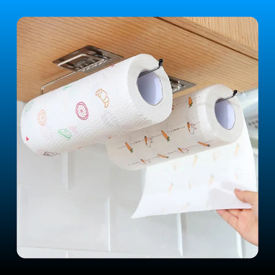 Multifunctional Adhesive Household Paper Roll Holder
