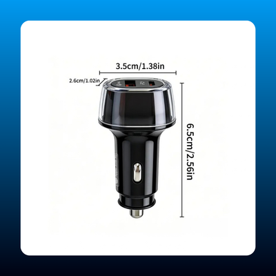 Dual-Port Fast Car Charger