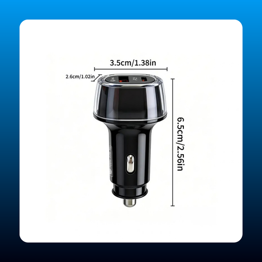 Dual-Port Fast Car Charger