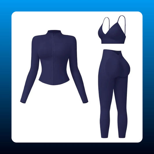 3-Piece Yoga Activewear Set