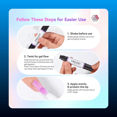 5-in-1 Cat Eye Gel Nail Polish Pen