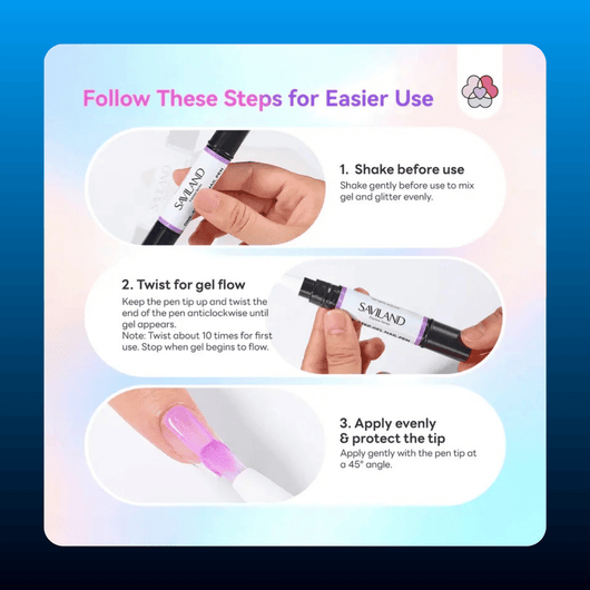 5-in-1 Cat Eye Gel Nail Polish Pen
