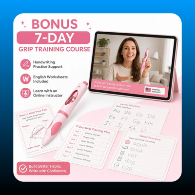 Ergonomic Pen Grip & Writing Aid