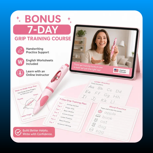 Ergonomic Pen Grip & Writing Aid