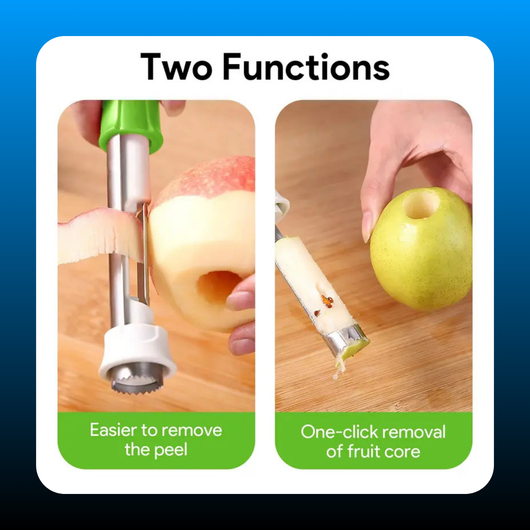 2 in 1 Apple Corer and Peeler
