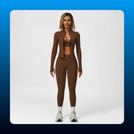 3-Piece Yoga Activewear Set