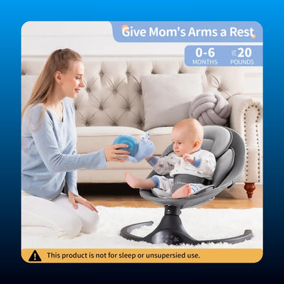 Electric Baby Swing with Remote
