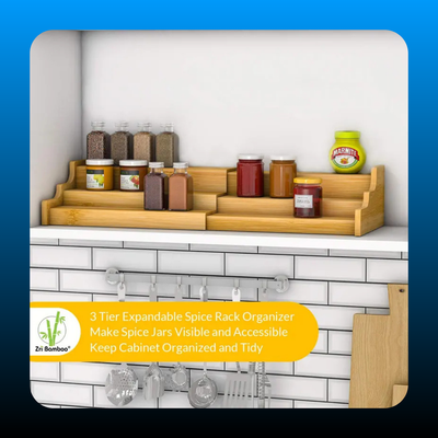 3 Tier Expandable Spice Rack