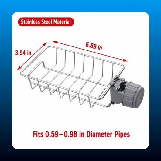 Hanging Faucet Drain Rack