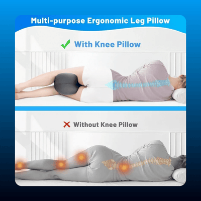 Memory Foam Knee Pillow for Side Sleepers