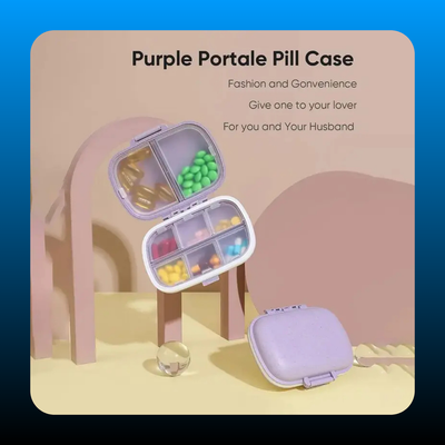 8-Compartment Pill Organizer