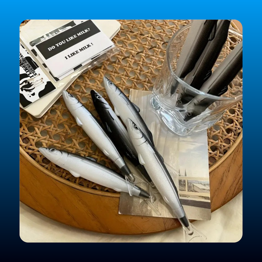 Funny Fish Shaped Gel Pen