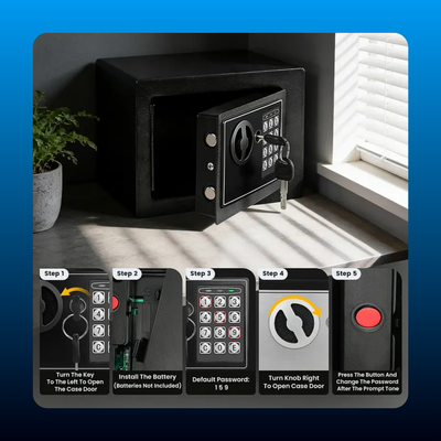 Digital Keypad Money Safe Box