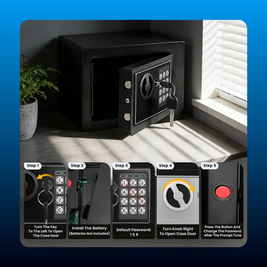 Digital Keypad Money Safe Box