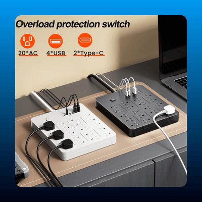 26-in-1 Heavy Duty Power Strip