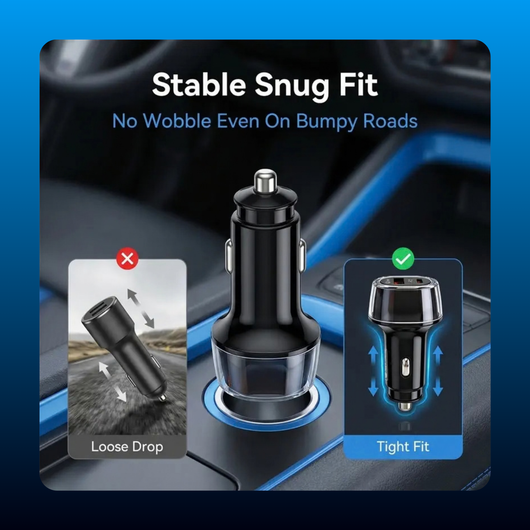 Dual-Port Fast Car Charger