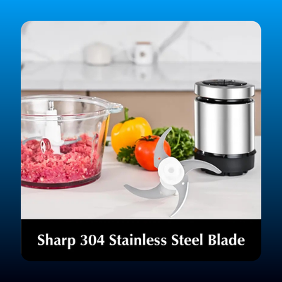 8 Cup Glass Food Processor