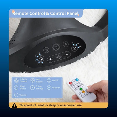 Electric Baby Swing with Remote