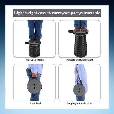 Adjustable Collapsible Stool
