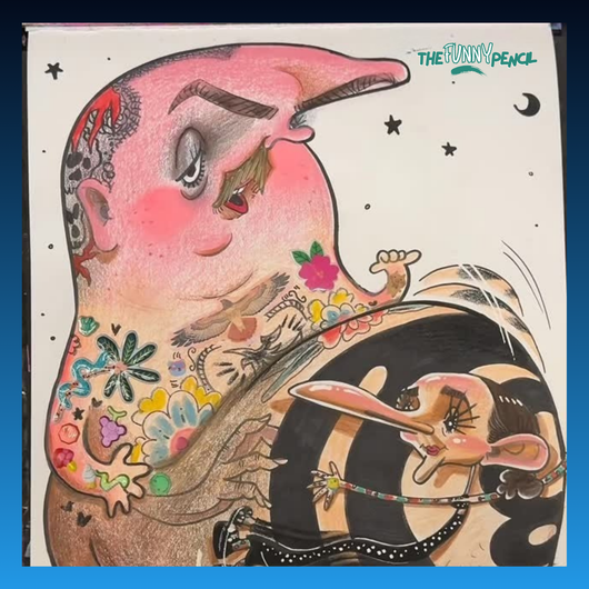 The Funny Pencil – Custom Caricatures for Everyone (Copy)