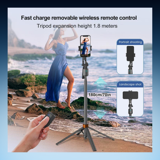 Auto Face Tracking Selfie Tripod