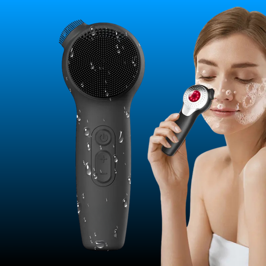 Electric Silicone LED Lighting Face Brush