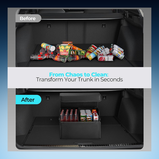 Foldable Car Trunk Storage Organizer