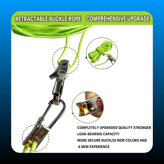 Retractable Buckle Rope (3 Pack)