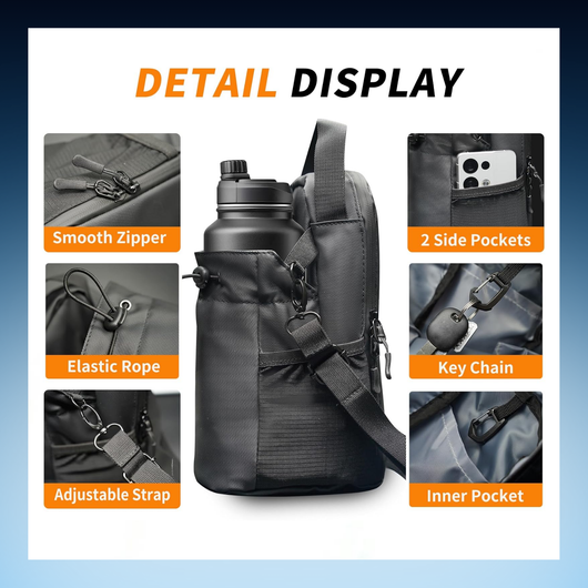 Magnetic Gym Sling Bag