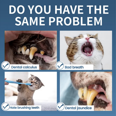 Pet Dental Cleaning Powder for Dogs and Cats