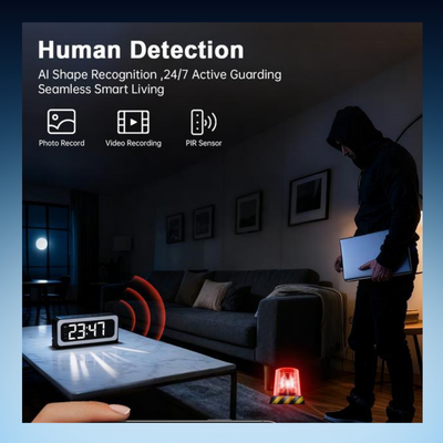 HD Smart Clock Camera