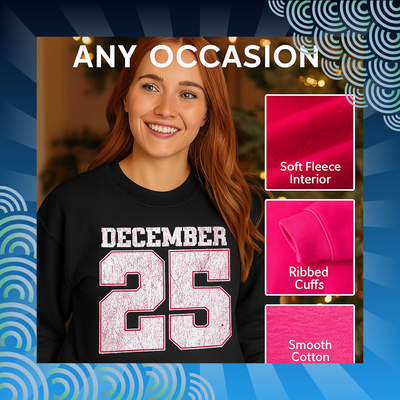 Retro Christmas Crewneck Sweatshirt