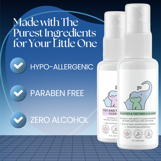 Baby-Safe Cleaning Spray – For Pacifiers, Toys, or Hands