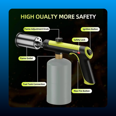 Adjustable Propane Torch Gun