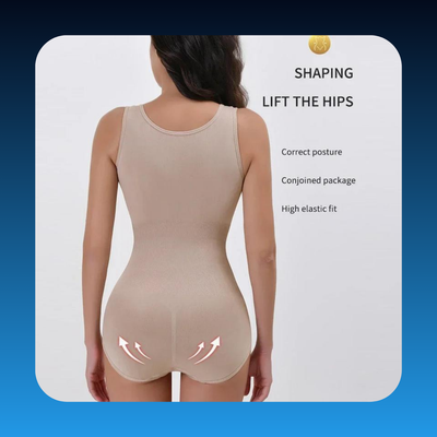 Bodysuit Shapewear with Corset Belt