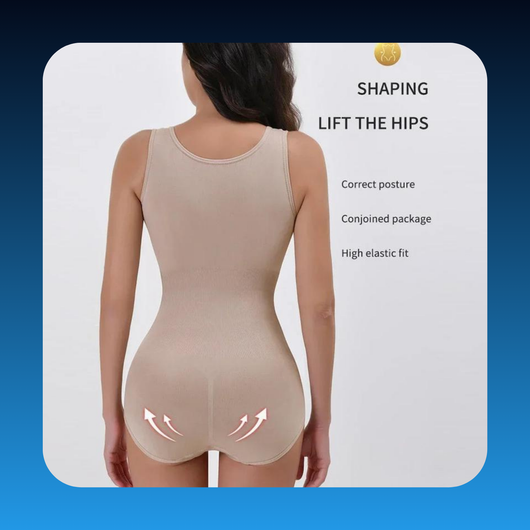 Bodysuit Shapewear with Corset Belt