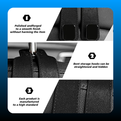 Car Seat Headrest Hook (4 Pack)