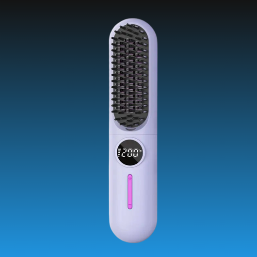 Portable Hair Straightener Brush