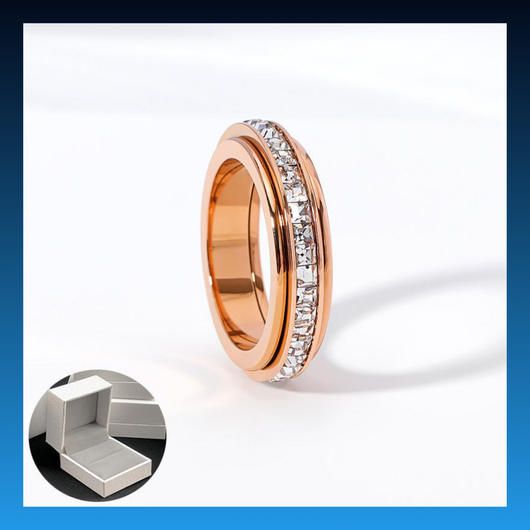 Titanium Steel Spinner Ring