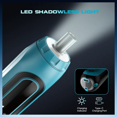 Mini Electric Screwdriver with LED Light