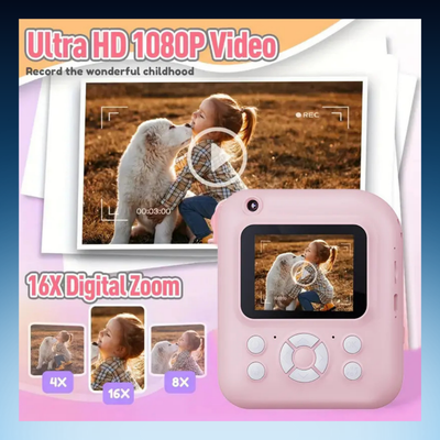 Kids Instant Print Camera