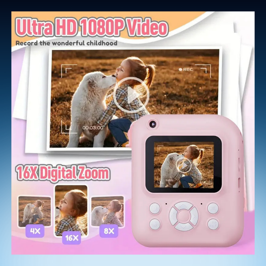 Kids Instant Print Camera