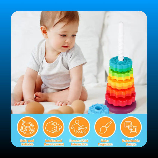 Spinning Stacking Toy for Kids