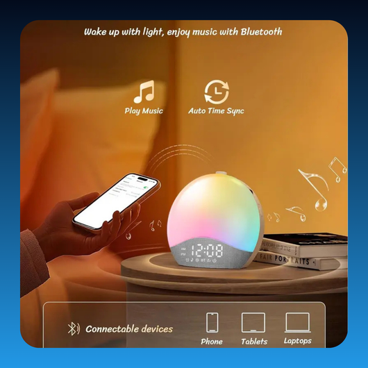 Sunrise Alarm Clock with White Noise Machine